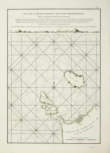 Plan de la Rade D'Achem et des Isles Circonvoisines