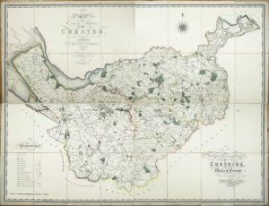 Map of the County Palatine of Chester