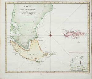 Carte de L'Extremite Meridionale de L'Amerique