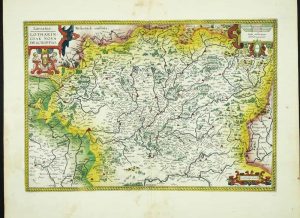 Lorraine. Lotharingiae Nova Descriptio