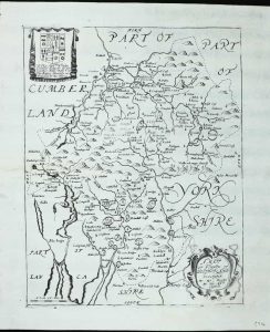 A Mapp of ye Countie of Westmorland