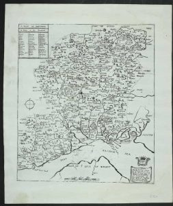 A Mapp of Hantshire