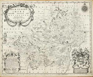 Hertfordshire Actually Surveyed and Delineated