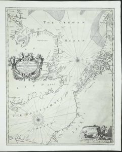 A New Mapp of the Sea Coasts of England, France and Holland