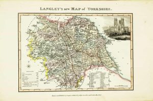 Langley's New County Atlas of England and Wales, Embellished with a Beautiful Vignette to Each Map Exhibiting all the Mail Coach, turnpike & Principal Cross Roads ...