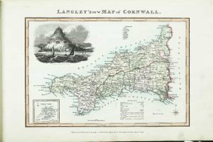 Langley's New County Atlas of England and Wales, Embellished with a Beautiful Vignette to Each Map Exhibiting all the Mail Coach, turnpike & Principal Cross Roads ...