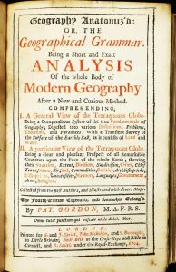 Geography Anatomiz'd