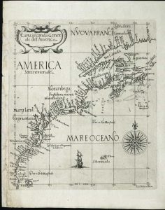 Carta Seconda Generale del' America
