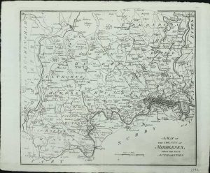A Map of the County of Middlesex from the best Authorities
