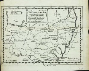 An Improved Map of the County of Suffolk.