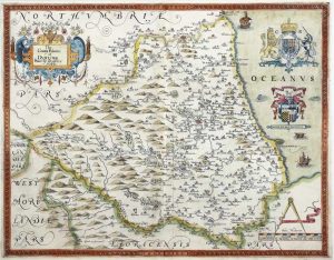 The County Palatine of Durisme exactly drawne 1642