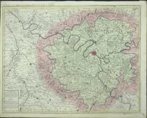 A Map of the Provostship and Vicounty of Paris