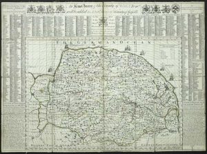 An Actual Survey of the County of Norfolk, to w.ch will be added an Actual Survey of ye County of Suffolk