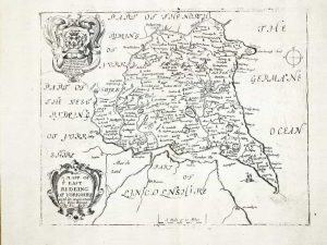 A Mapp of Ye Eest Rideing of Yorkshire