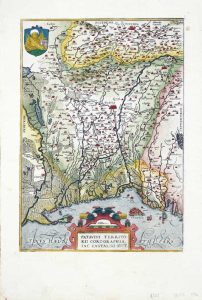 Patavini Territorii Corographia. Iac Castaldo Auct.