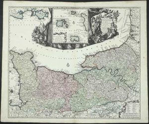 Duche et Gouvernement General de Normandie Divise en Haut et Bas en divers Pays et Balliages Avec le Gouvernement General de Havre de Grace 